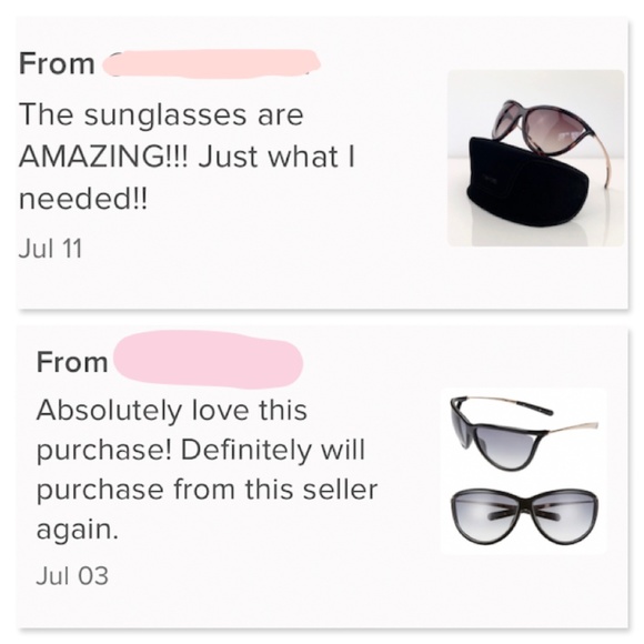 New TOM FORD Tammy Cat Eye Sunglasses - Picture 10 of 16